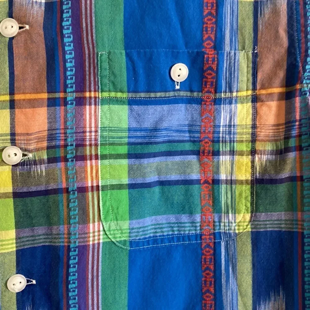 POLO by Ralph Lauren Men’s Button Down Casual Multi Colored Shirt Size L